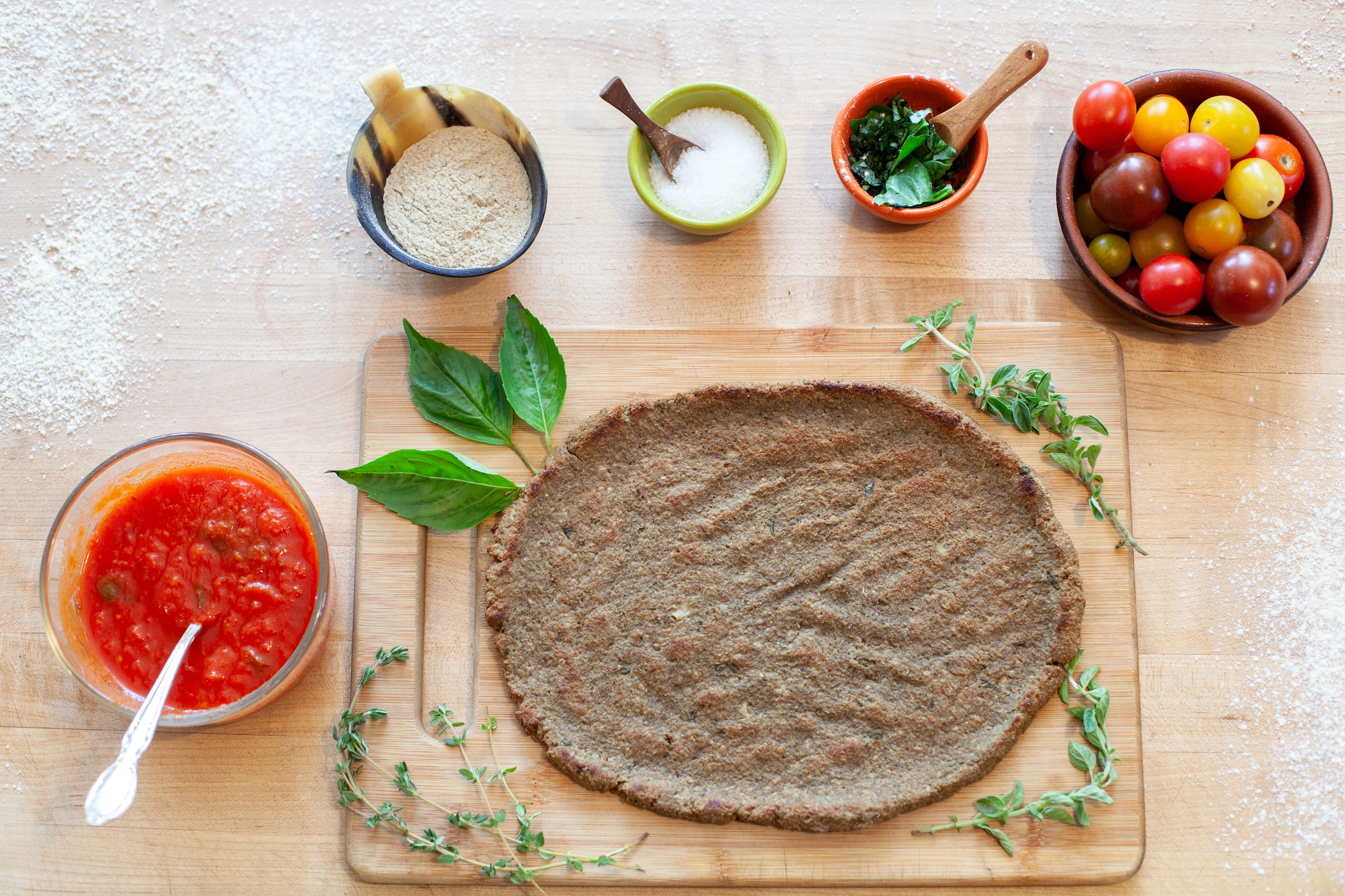 Chef Paul's pizza dough crust